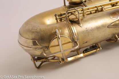 Conn New Wonder II Tenor Original Gold Plate Recent Overhaul 1929 228150