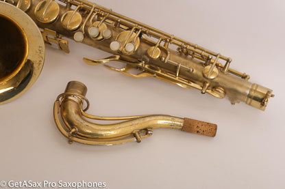 Conn New Wonder II Tenor Original Gold Plate Recent Overhaul 1929 228150