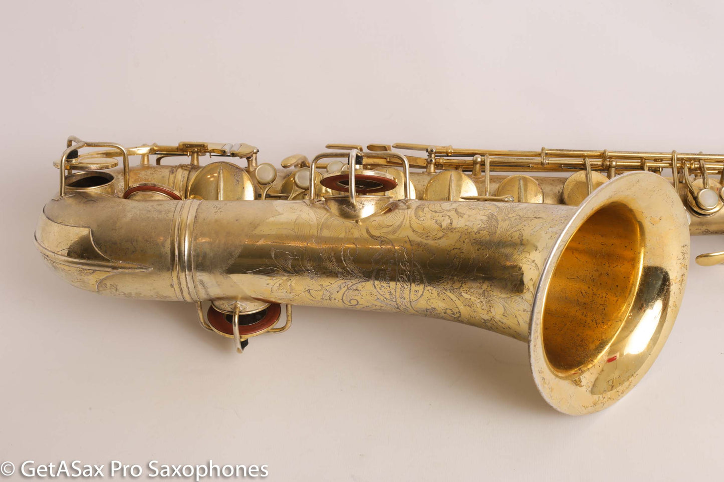 Conn New Wonder II Tenor Original Gold Plate Recent Overhaul 1929 228150