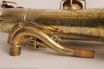 Conn New Wonder II Tenor Original Gold Plate Recent Overhaul 1929 228150