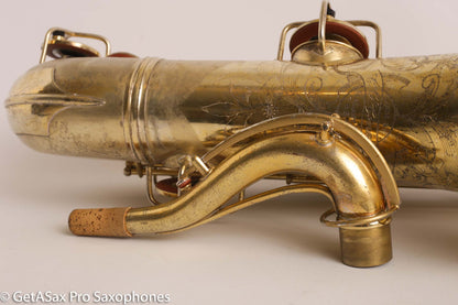 Conn New Wonder II Tenor Original Gold Plate Recent Overhaul 1929 228150