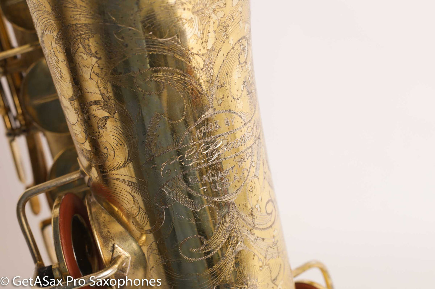 Conn New Wonder II Tenor Original Gold Plate Recent Overhaul 1929 228150