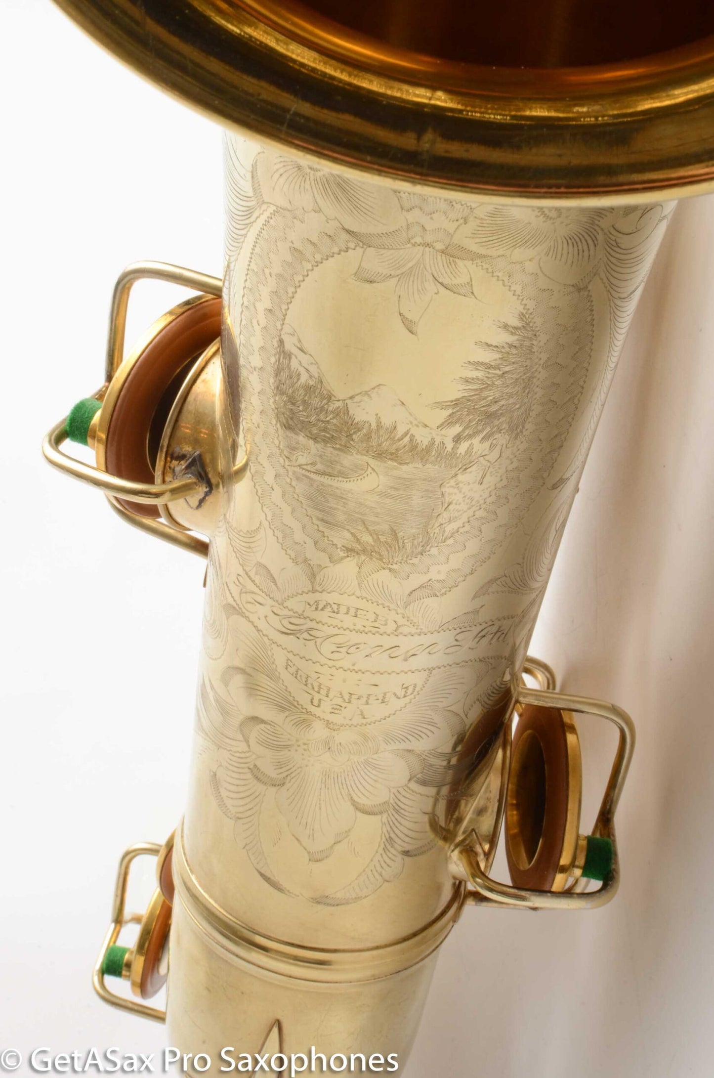 Conn New Wonder II Tenor Burnished Gold Portrait Overhauled 222073