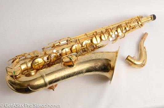 Conn New Wonder II Tenor Burnished Gold Portrait Overhauled 222073