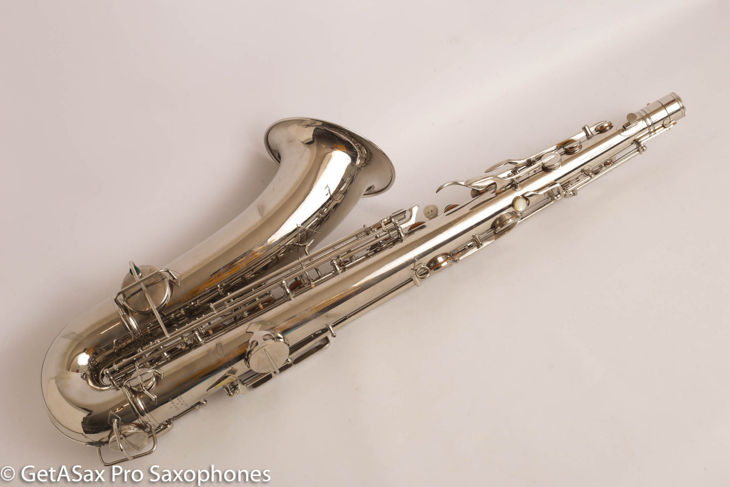 Conn New Wonder II Tenor Saxophone 1927 Overhauled Original Nickel Plate 203475