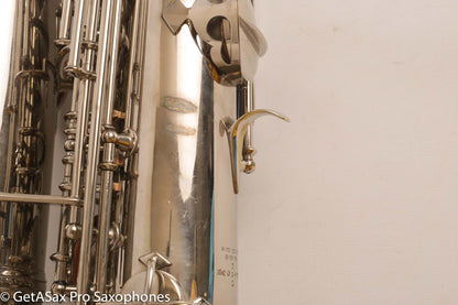 Conn New Wonder II Tenor Saxophone 1927 Overhauled Original Nickel Plate 203475