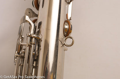 Conn New Wonder II Tenor Saxophone 1927 Overhauled Original Nickel Plate 203475