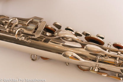 Conn New Wonder II Tenor Saxophone 1927 Overhauled Original Nickel Plate 203475