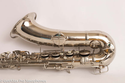 Conn New Wonder II Tenor Saxophone 1927 Overhauled Original Nickel Plate 203475