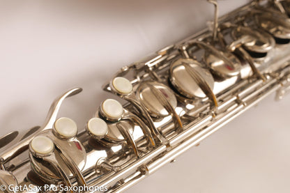 Conn New Wonder II Tenor Saxophone 1927 Overhauled Original Nickel Plate 203475