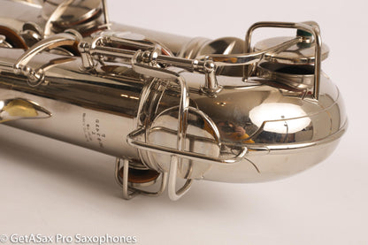 Conn New Wonder II Tenor Saxophone 1927 Overhauled Original Nickel Plate 203475