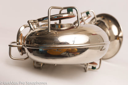 Conn New Wonder II Tenor Saxophone 1927 Overhauled Original Nickel Plate 203475