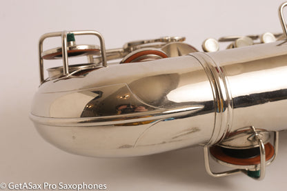 Conn New Wonder II Tenor Saxophone 1927 Overhauled Original Nickel Plate 203475