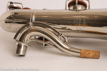 Conn New Wonder II Tenor Saxophone 1927 Overhauled Original Nickel Plate 203475