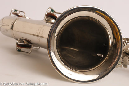 Conn New Wonder II Tenor Saxophone 1927 Overhauled Original Nickel Plate 203475