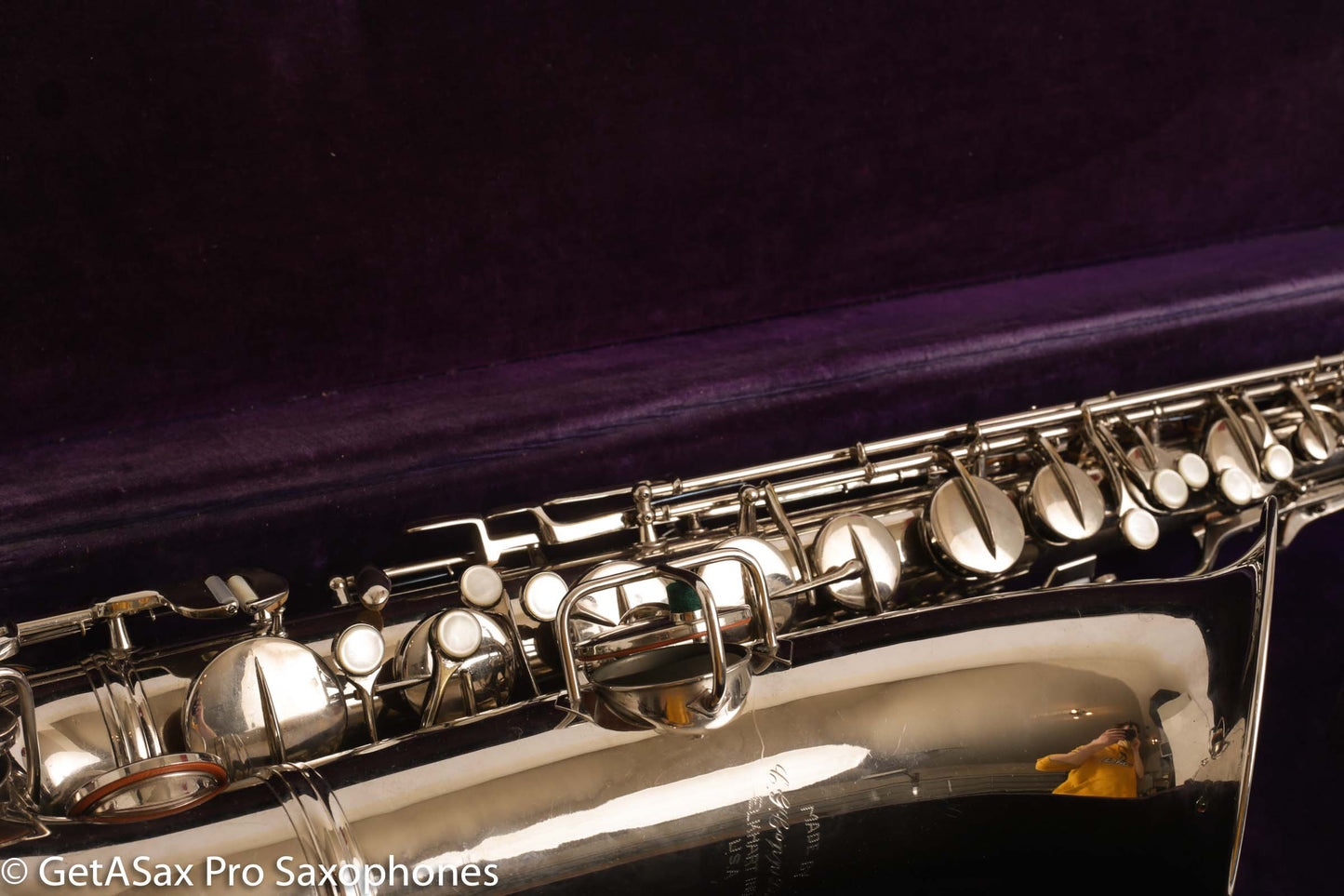 Conn New Wonder II Tenor Saxophone 1927 Overhauled Original Nickel Plate 203475