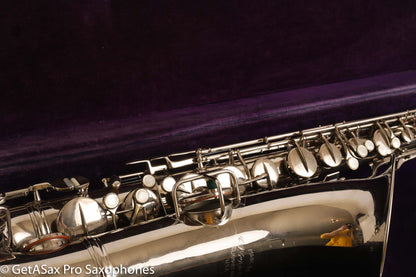 Conn New Wonder II Tenor Saxophone 1927 Overhauled Original Nickel Plate 203475