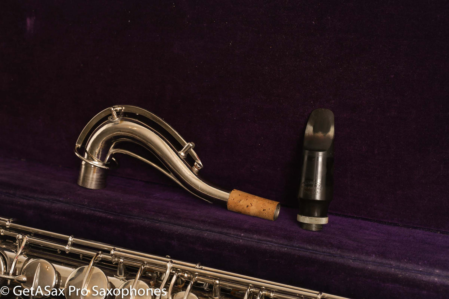 Conn New Wonder II Tenor Saxophone 1927 Overhauled Original Nickel Plate 203475