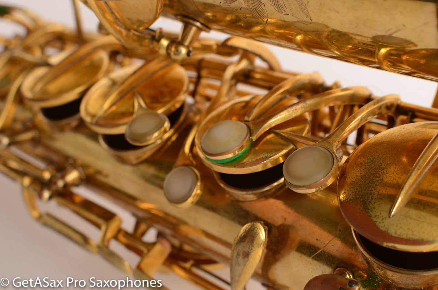 Conn Burnished Gold Plate Portrait Engraved Tenor High End Overhaul!