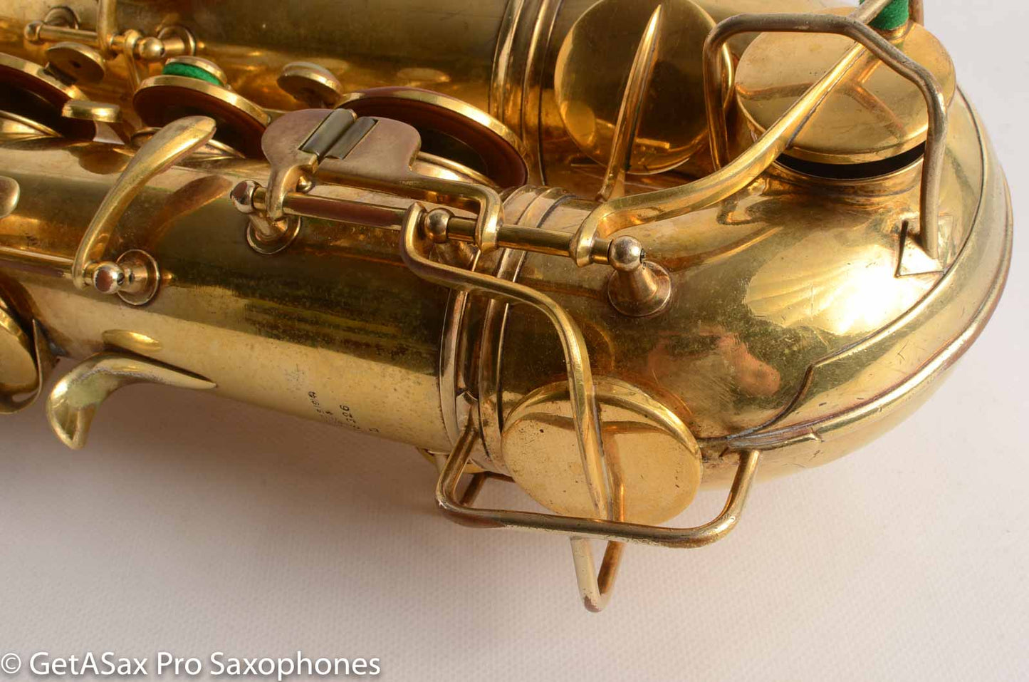 Conn Burnished Gold Plate Portrait Engraved Tenor High End Overhaul!