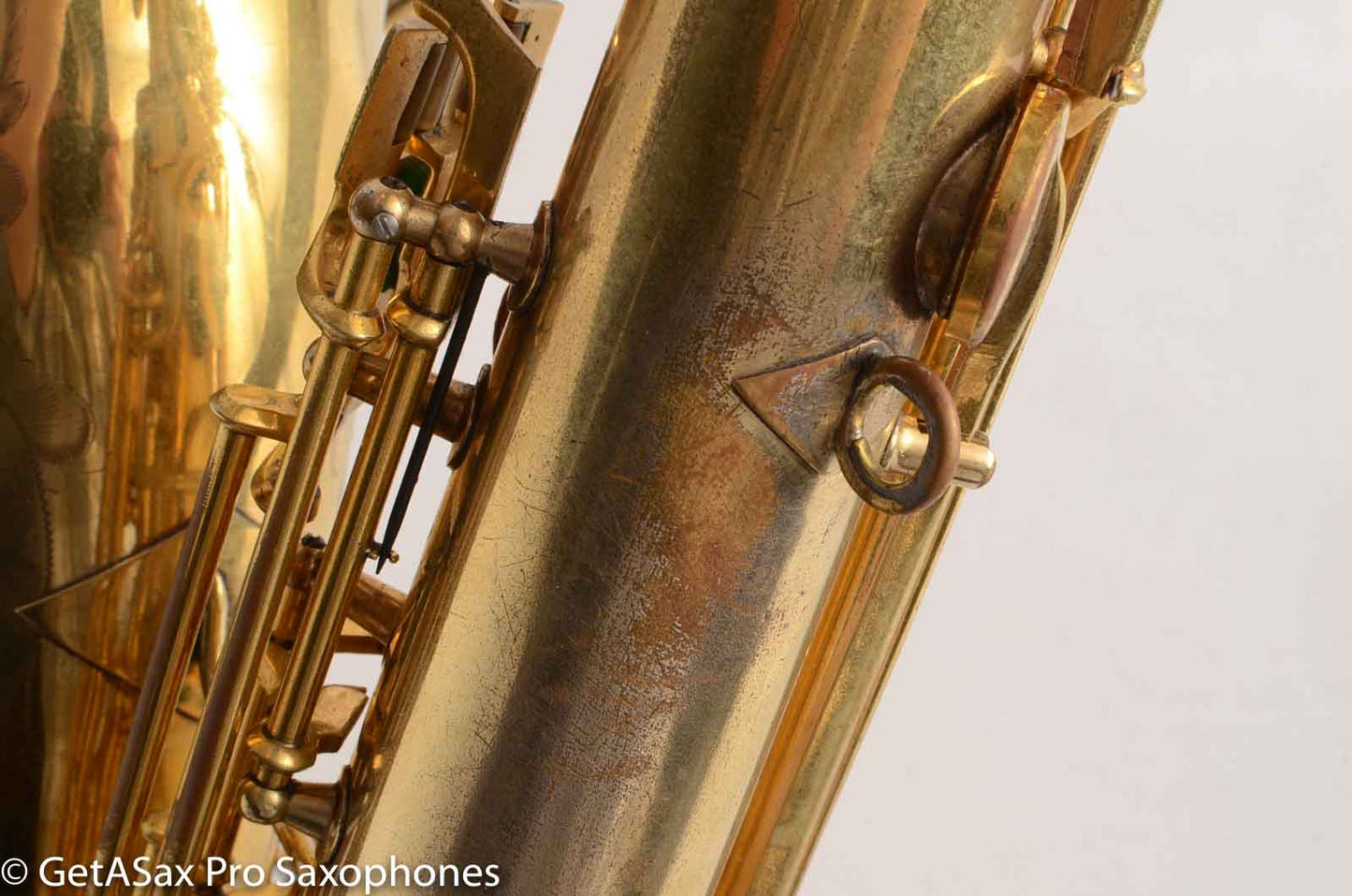Conn Burnished Gold Plate Portrait Engraved Tenor High End Overhaul!