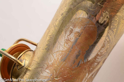 Conn Burnished Gold Portrait NWII Tenor Fresh Overhaul BIG Player