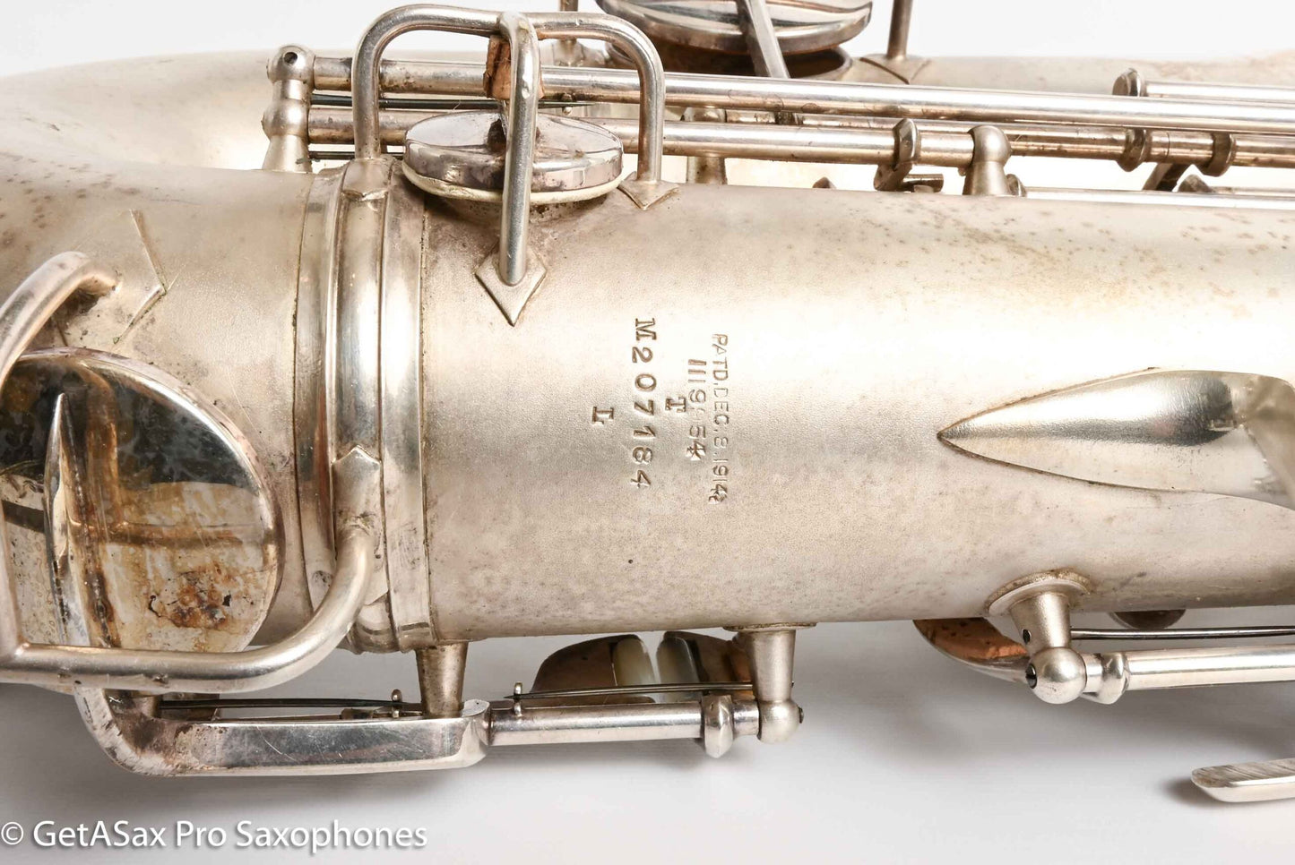 Conn New Wonder II Tenor Original Silver Excellent Condition 207184