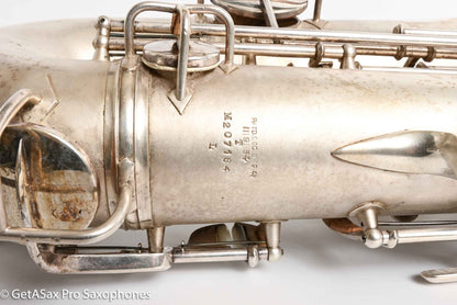 Conn New Wonder II Tenor Original Silver Excellent Condition 207184