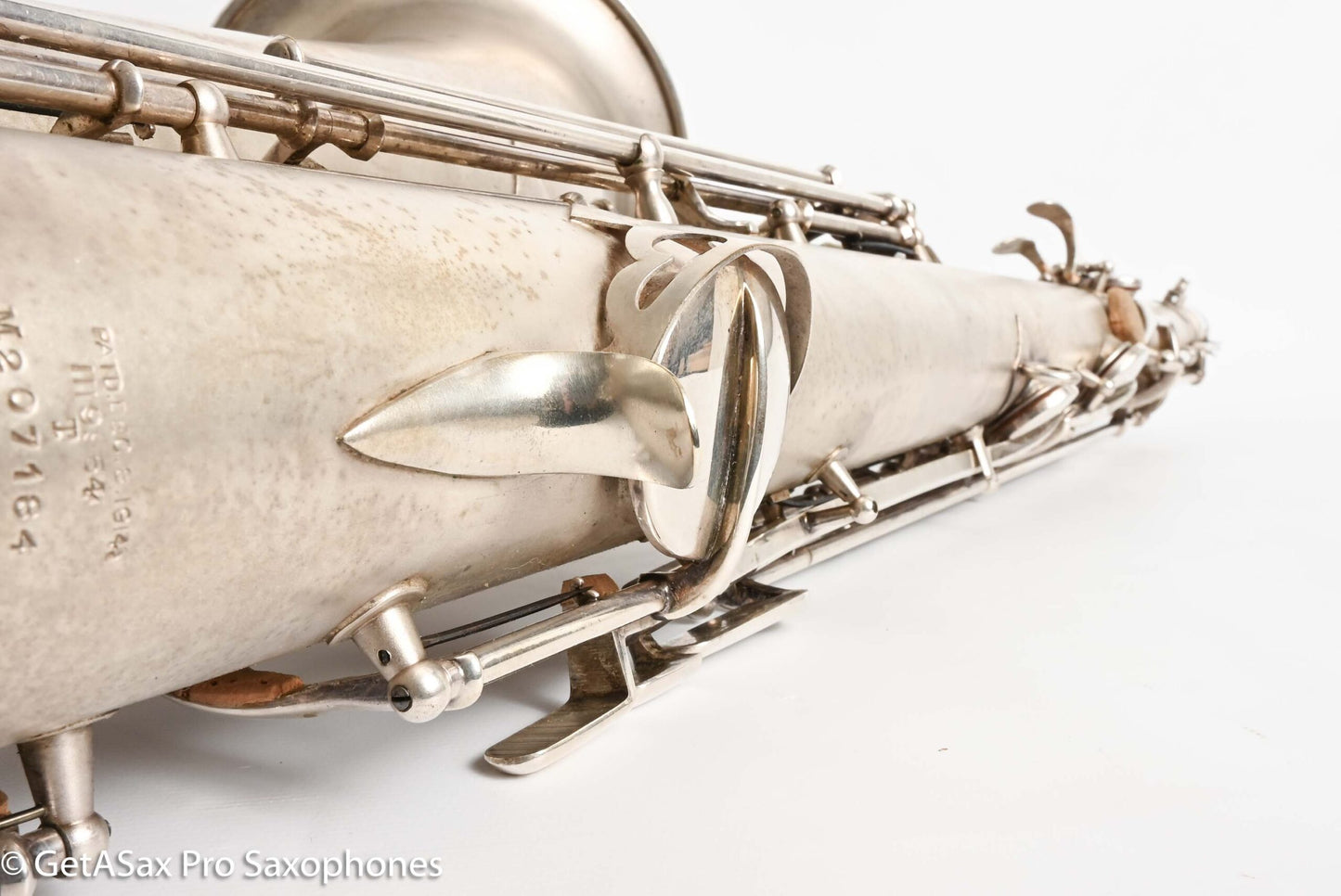 Conn New Wonder II Tenor Original Silver Excellent Condition 207184