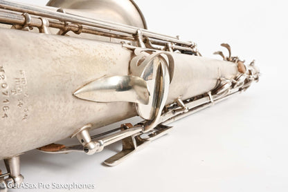 Conn New Wonder II Tenor Original Silver Excellent Condition 207184