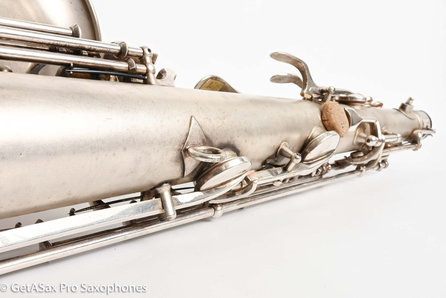 Conn New Wonder II Tenor Original Silver Excellent Condition 207184