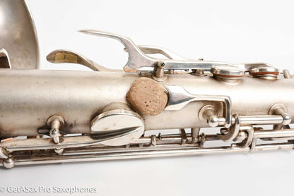 Conn New Wonder II Tenor Original Silver Excellent Condition 207184