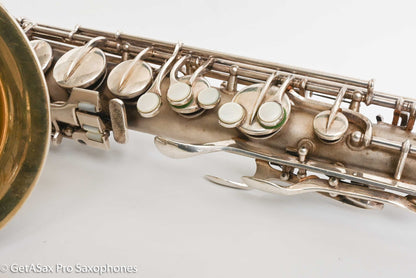 Conn New Wonder II Tenor Original Silver Excellent Condition 207184