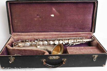 Conn New Wonder II Tenor Original Silver Excellent Condition 207184