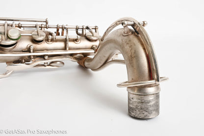 Conn New Wonder II Tenor Original Silver Excellent Condition 207184