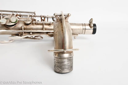 Conn New Wonder II Tenor Original Silver Excellent Condition 207184