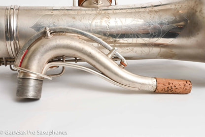 Conn New Wonder II Tenor Original Silver Excellent Condition 207184