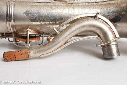 Conn New Wonder II Tenor Original Silver Excellent Condition 207184