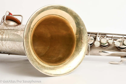 Conn New Wonder II Tenor Original Silver Excellent Condition 207184