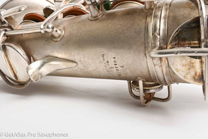 Conn New Wonder II Tenor Original Silver Excellent Condition 207184