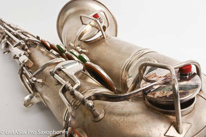 Conn New Wonder II Tenor Original Silver Excellent Condition 207184