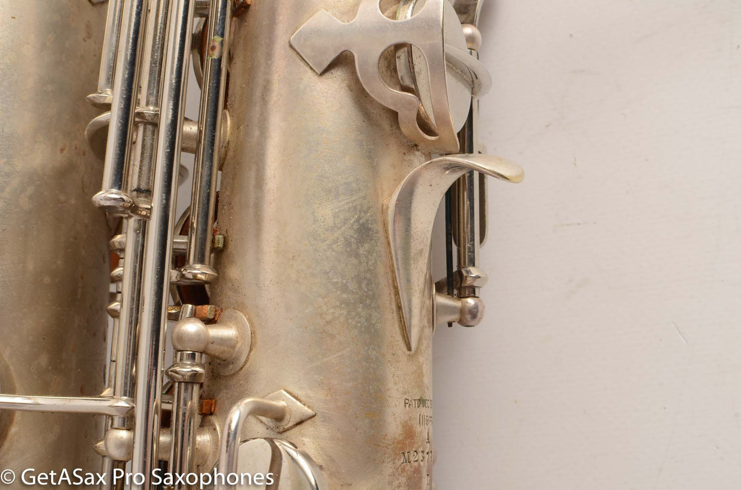 Conn New Wonder II Transitional Alto Saxophone Original Silver Old Pads 237954