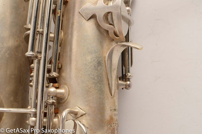 Conn New Wonder II Transitional Alto Saxophone Original Silver Old Pads 237954