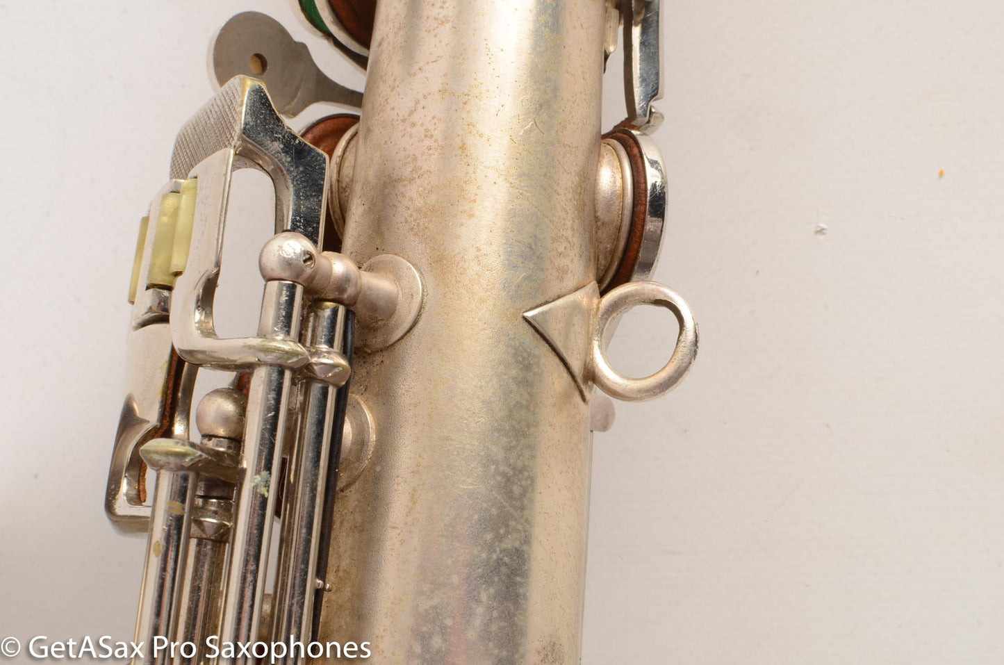 Conn New Wonder II Transitional Alto Saxophone Original Silver Old Pads 237954