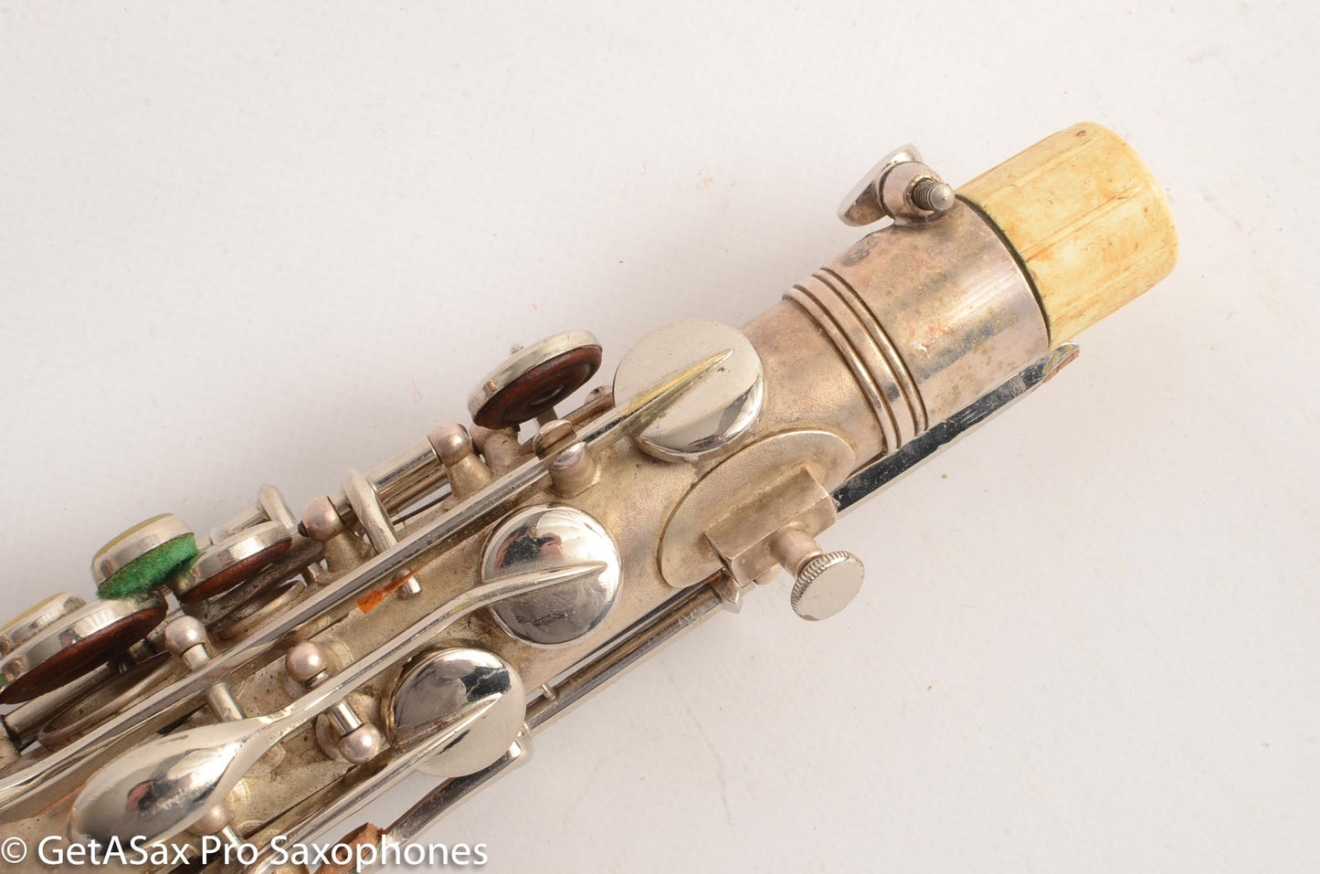 Conn New Wonder II Transitional Alto Saxophone Original Silver Old Pads 237954