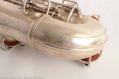 Conn New Wonder II Transitional Alto Saxophone Original Silver Old Pads 237954