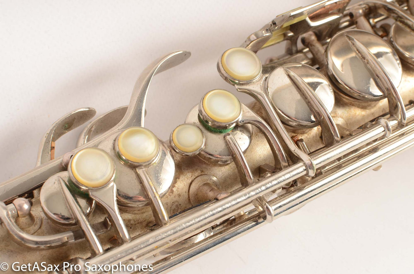 Conn New Wonder II Transitional Alto Saxophone Original Silver Old Pads 237954