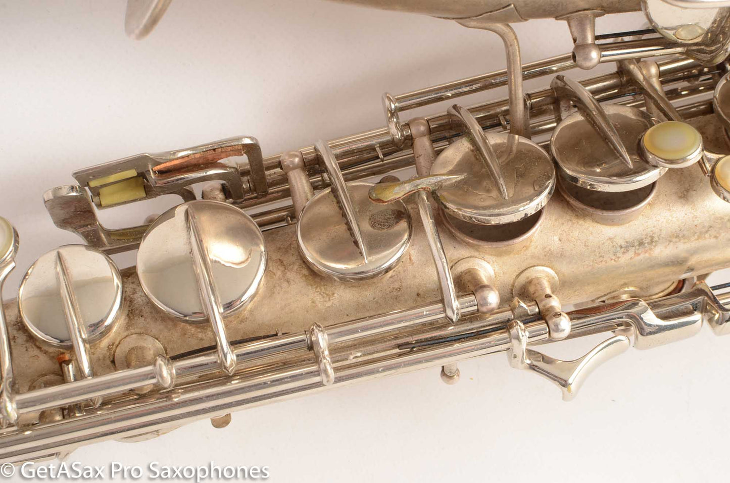 Conn New Wonder II Transitional Alto Saxophone Original Silver Old Pads 237954