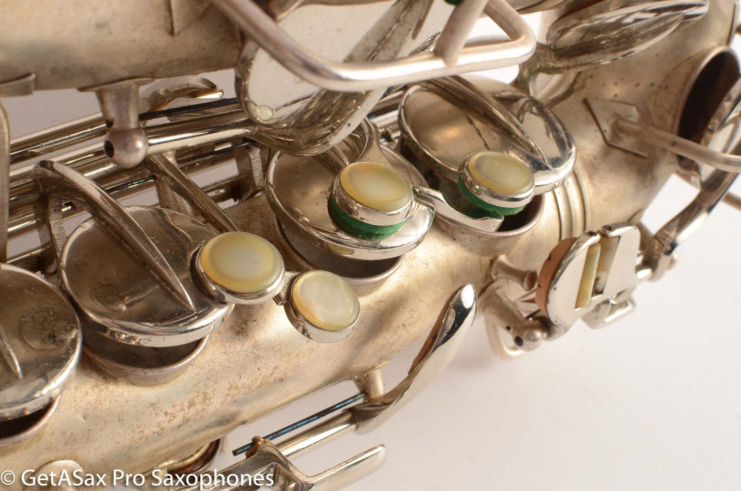 Conn New Wonder II Transitional Alto Saxophone Original Silver Old Pads 237954