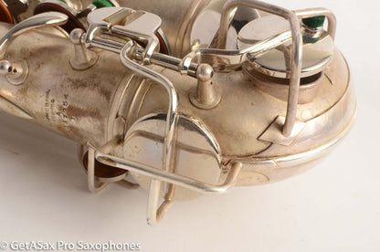 Conn New Wonder II Transitional Alto Saxophone Original Silver Old Pads 237954